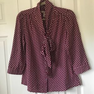 Banana Republic 3/4 Sleeve Blouse Top